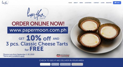 Paper Moon - Restaurant with online cake ordering